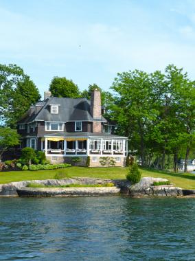 Northeast coastal home.